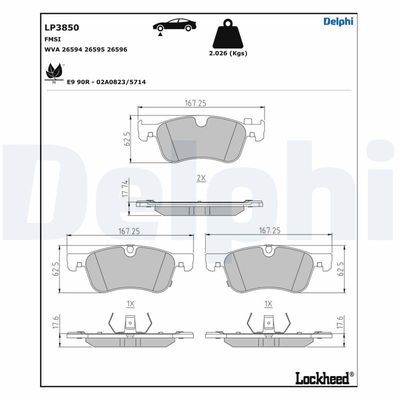 FREN BALATASI ON RENAULT AUSTRAL 23> DUSTER III 24> KANGOO III 24> NISSAN QASHQAI J12 22>  4106000Q3E-410600318R-D10606RN0A
