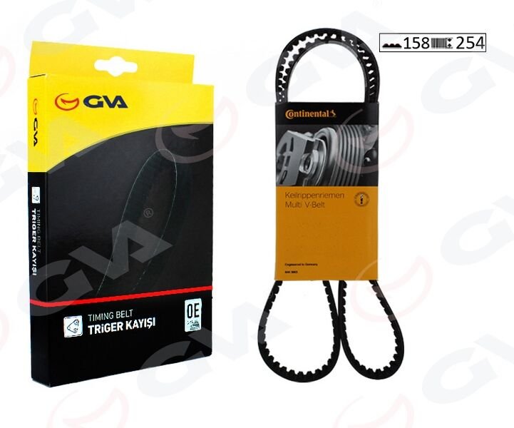 TRİGER KAYIŞI 158x254 BRAVO- BRAVA- MAREA- PALIO 1.6 GD158H8P254  46400045-46514671