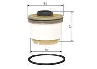 YAKIT FİLTRESİ TOYOTA HILUX VIGO 2.5L 2KDFTV KUN15 KUN25 05-15 3.0L 1KD-FTV KUN26 05-14 / ISUZU D-MA X 2.5L Euro5 12-> / MITSUBISHI L200 2.4L 4N15 KL2T euro5 15->  233900L010-1770A321-8981596930