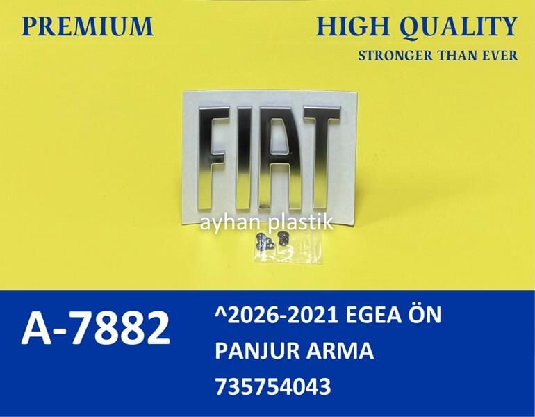 2026-2021 EGEA ÖN PANJUR ARMA