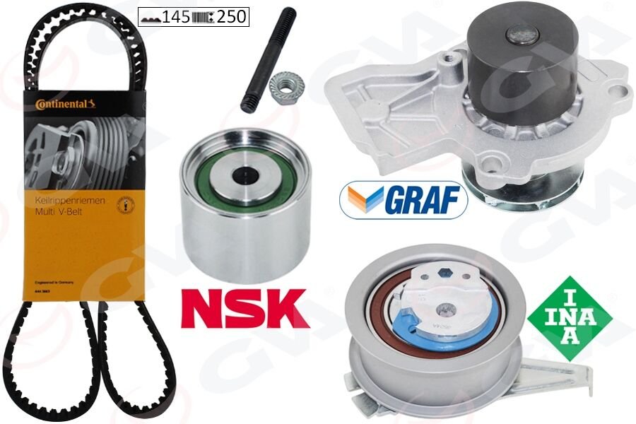 DEVİRDAİMLİ EKSANTRİK GERGİ KİTİ POLO-FABIA 14>IBIZA IV 15>A1 14> CUSA-CUSB-CYZA-CYZB