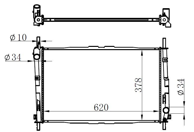 MOTOR RADYATORU AC MONDEO III 1.8 16V 2.0 16V BENZINLI 01>07 KLIMALI