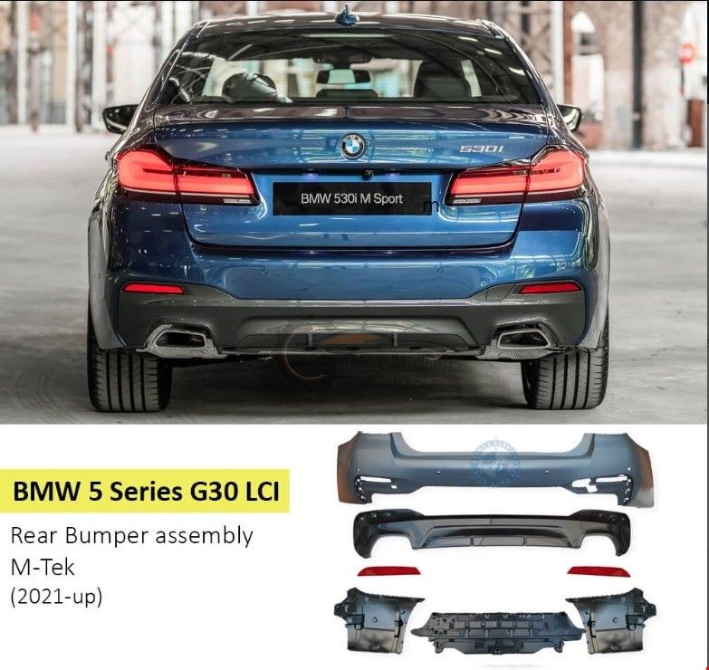 BMW - ARKA TAMPON M-TECH  SET KOMPLE G30 2020- - 51125A2C1E9SET