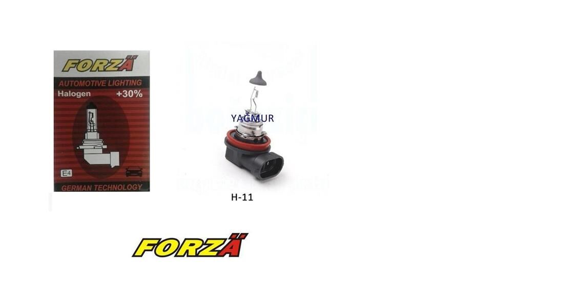 HALOGEN AMPÜL H - 11 12V.55W 30 FAZLA