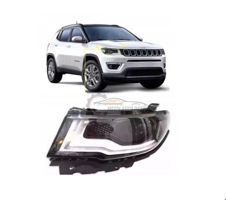 JEEP - ÖN FAR SOL ( HALOJEN MERCEKLİ ) COMPASS 2017- - 55112819AC