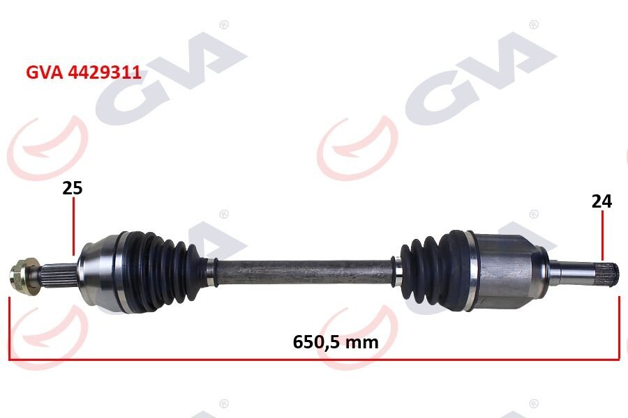 KOMPLE AKS ÖN SOL EGEA 1.3 MJT MT 15- İÇ AKS KAFALI