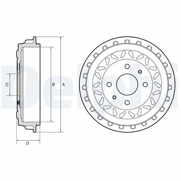 FREN KAMPANASI ARKA FIAT 500 20> EV