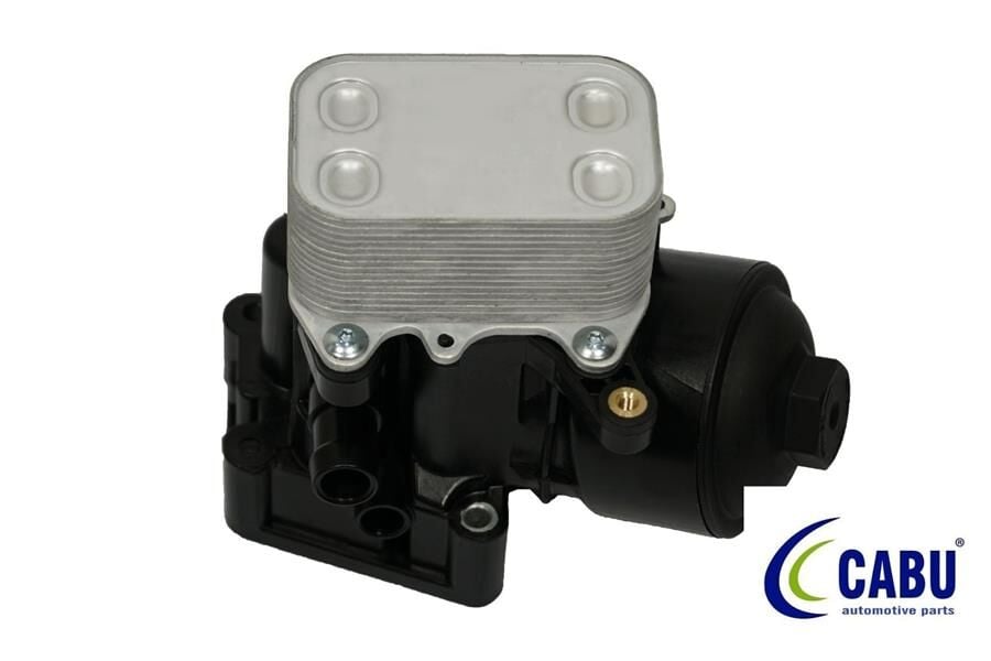 YAĞ SOĞUTUCU GÖVDE SETİ KAPAKLI FİLTRELİ SOĞUTUCULU VW-AUDI-SKODA-SEAT 1.2 TDI  03P115389-03P115433-03L117021C-03P1