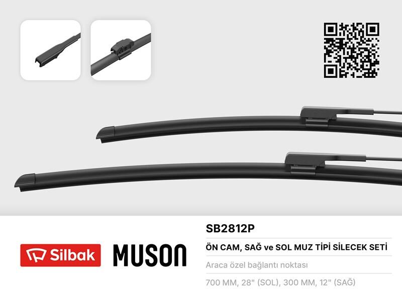 SİLECEK SÜPÜRGESİ 500/500MM MUZ TİPİ DUSTER 10/09-11/14 -LOGAN 07/04-LOGAN MVC 07>SANDERO 06/08