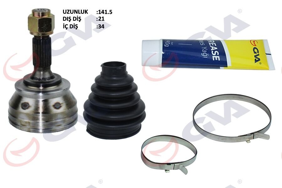 AKS KAFASI DIŞ ÖN PSA 301/C-ELYSEE 12- 1.6 HDI 21x34x48.2 142.00mm