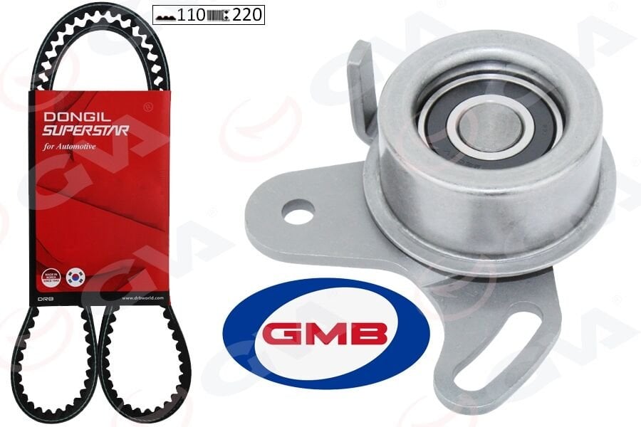 TRİGER KAYIŞ SETİ EKSANTRİK SETİ HYUNDAI ACCENT 1.3L G4EA enjeksiyonlu 01-05 / GETZ 1.3L G4EA 02-10 1 KAYIŞ 1 RULMAN 110x220