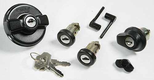 KAPI KİLİT SETİ 3 LÜ SET DEPO KAPAKLI R9  7700795759