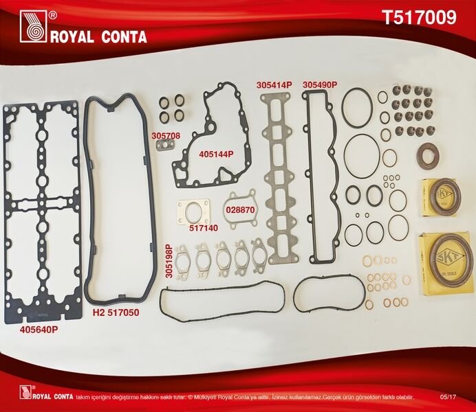 SİLİNDİR ÜST KAPAK CONTASI 0.3 MM YAPIŞKANLI SLX-TMPR-TİPO 1.6