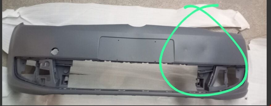 ÖN TAMPON (PANJURSUZ TİP) CADDY 2011- (HASARLI)