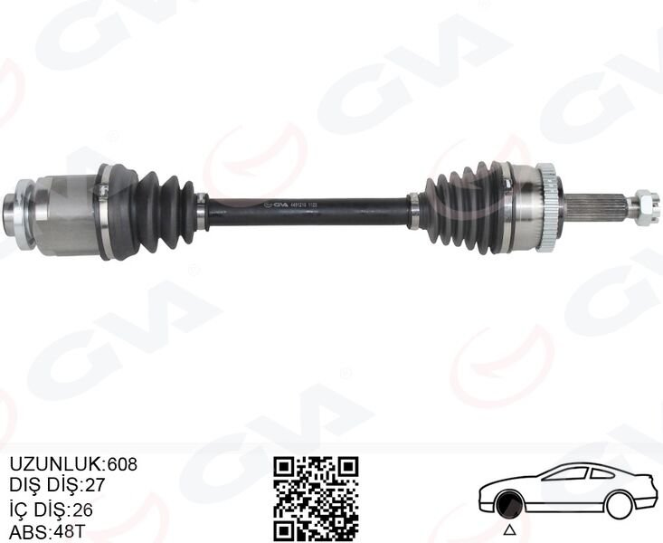 KOMPLE AKS ÖN SAG HYUNDAI TUCSON JM 2.0 CRDI ABSLI 04-10