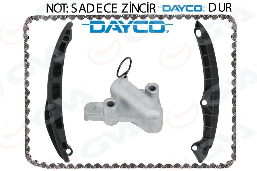 EKSANTRİK ZİNCİR SETİ GOLF5/6-JETTA-PASSAT-SCIROCCO-A3-LEON 1.6 FSI BLF - 1.4 TSI CAXA-BMY-BLG  03C198119-03C109158A-03C109507AH