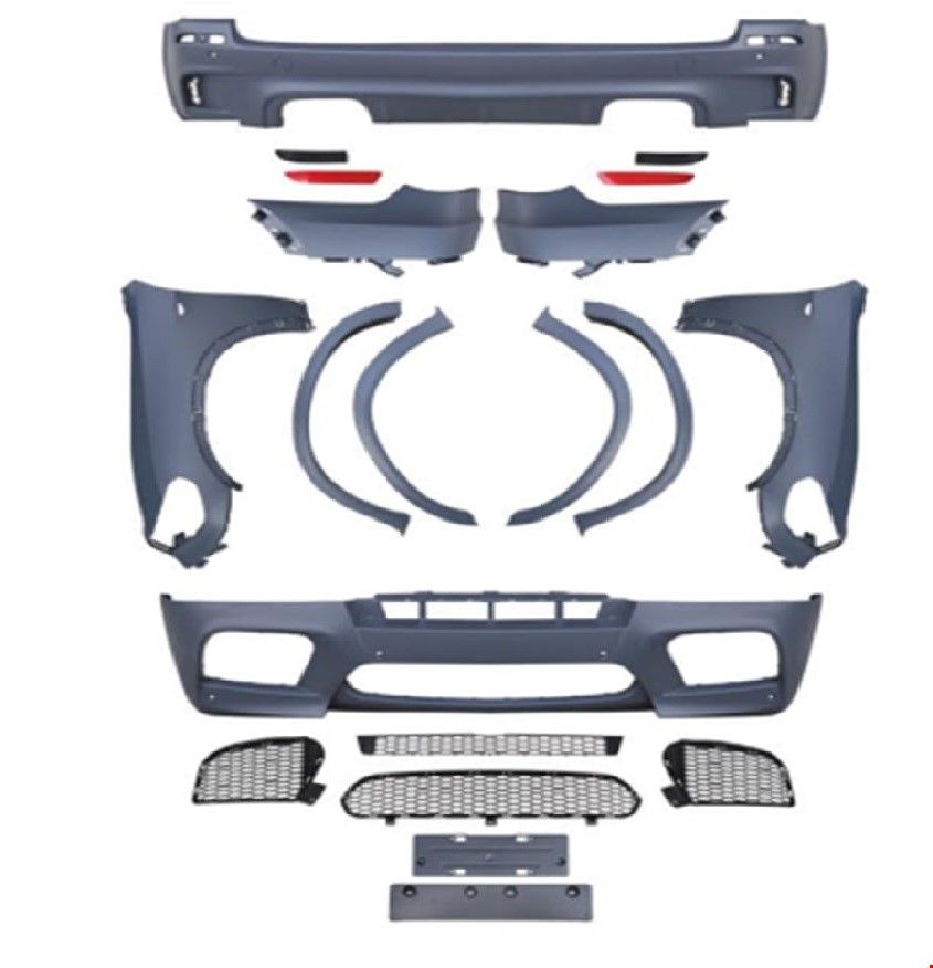 MX5 BODY KIT (ÖN-ARKA-ÇAMURLUK) X5 E70 2007-2010