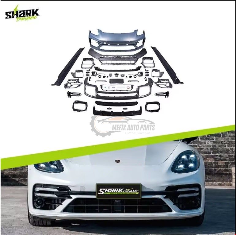 PORSCHE - PANAMERA 2015- İÇİN 2020- TURBO S ÖN TAMPON SET - 