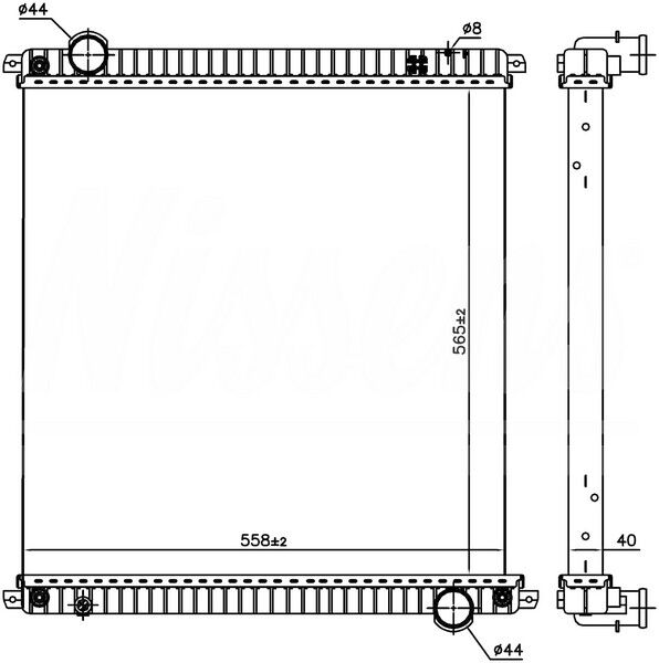 TURBO RADYATORU BMW N52 M57 E60 E61