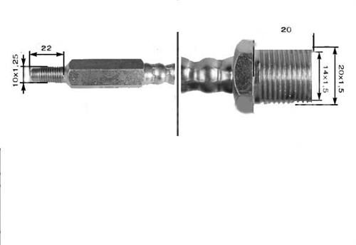 ÖN FREN HORTUMU KISA FIAT 50 NC  8590961