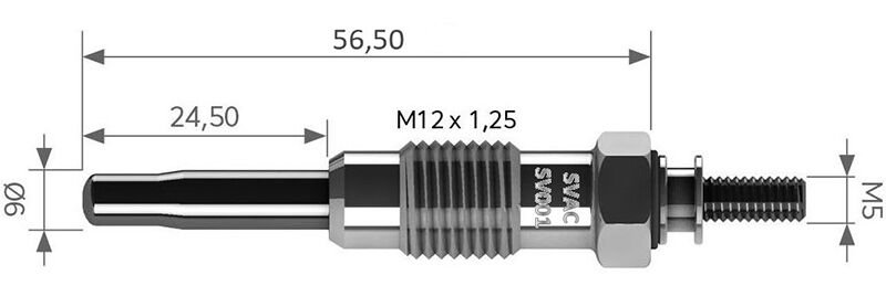 KIZDIRMA BUJISI 4.4V FIORINO 1.3 D MERIVA ASTRA