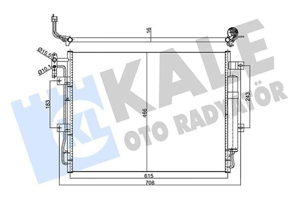 KLIMA RADYATORU LAND ROVER DISCOVERY 4 L319 RANGE ROVER SPORT I L320