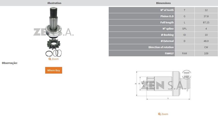 12 DIS VW AMAROK 2.0 TDI-CRAFTER 2.0 TDI  UMD-5806-595683-TS22ER12-TS22