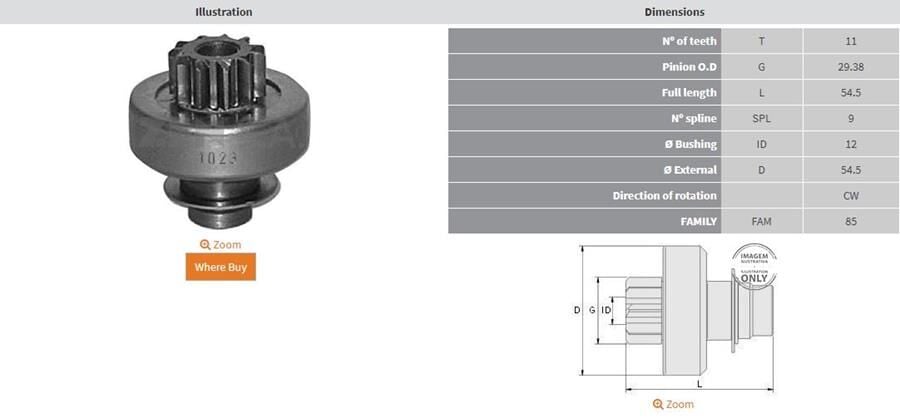 11 DIS RENAULT 19-21 EXPRESS KISA-CITROEN JUMPER-PEUGEOT BOXER DIZEL