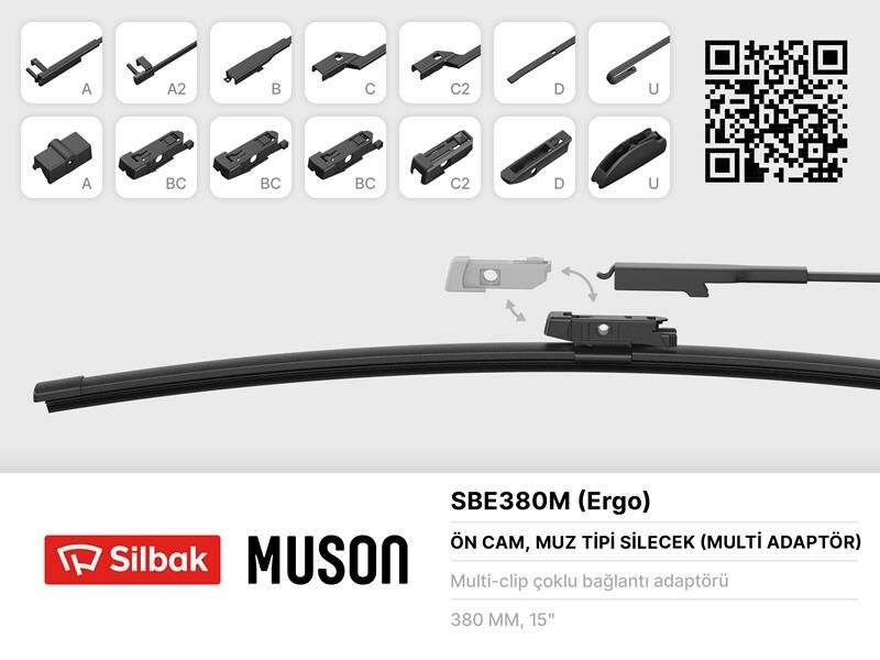 SİLECEK SÜPÜRGESİ ARKA MUZ TİPİ 300MM MERCEDES-BENZ GLA-CLASS 11/13>