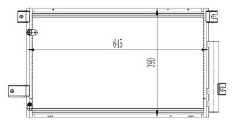 KLIMA RADYATORU FOCUS I 1.4 16V 1.8TDCI 1.6 ZETEC S 16V 98>04  MEYS4H19710CA-YS4H19710BB-1671708