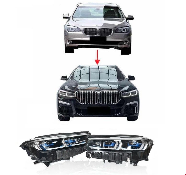 BMW - F01/F02 2009- İÇİN G11/G12 2019- LAZER FAR SETİ  - 