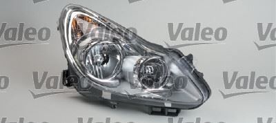 SOL FAR KROM OPEL CORSA D 06>14 ELEKTRİKLİ HALOJEN MOTORLU H7 H1 TANIM: EF ADAPTİF HARİÇ  1216189-93189357
