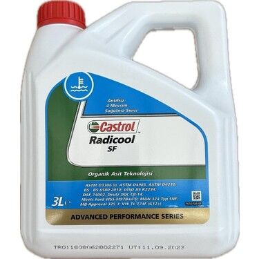 ANTİFİRİZ CASTROL - MAVİ RADICOOL (-37C) (3LT)