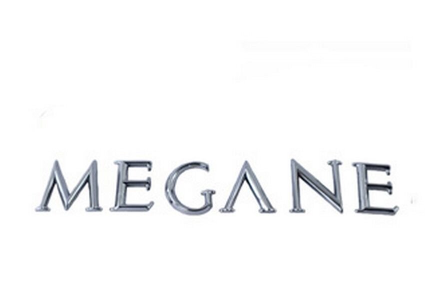 ARKA BAGAJ YAZISI MEGANE MEGANE II