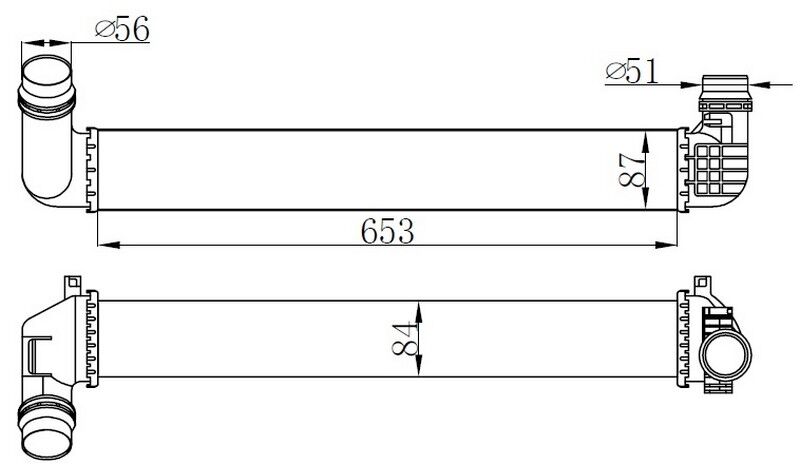 KALORIFER RADYATORU BMW F20 F21 F22 F23 F87 F30 F31 F34 F35 F80 F32 F33 F36 F82 F83