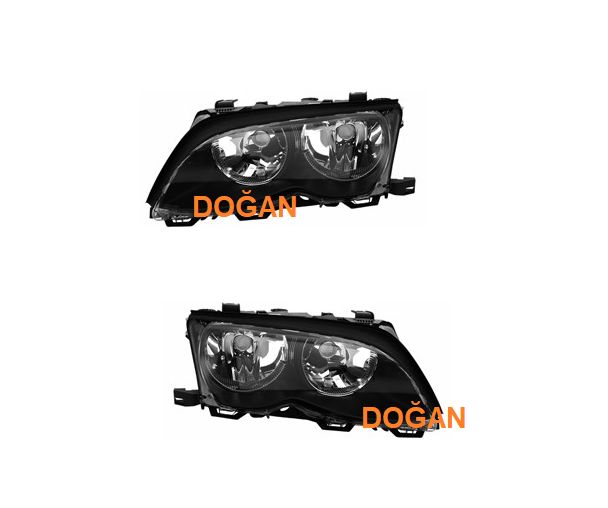 BMW - ÖN FAR (SİYAH ZEMİN) SOL E46 2001- - 63126910955
