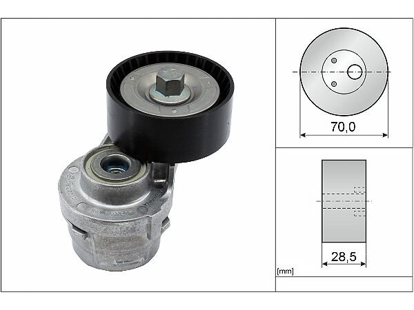 KANALLI KAYIŞ KİTİ IVECO DAILY III-IV-V-VI 06>21 2.3 JTD 7PK1322