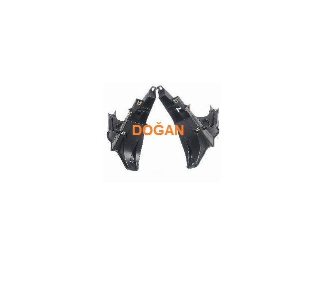 BMW - ÖN ÇAMURLUK ALT BAĞLANTI BRAKETİ SAĞ X5 2007- - 51657157984