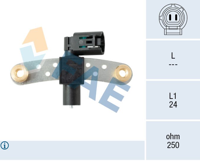 KRANK MIL SENSORU CLIO KANGOO MEGANE LAGUNA 1.4 16V 1.6 16V