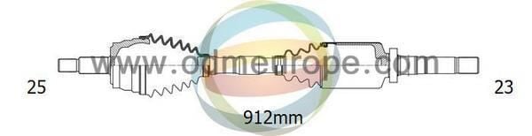 AKS SAĞ Fiesta V 1.4 TDCI 2001-2008 A:25 C:912,5 B:23
