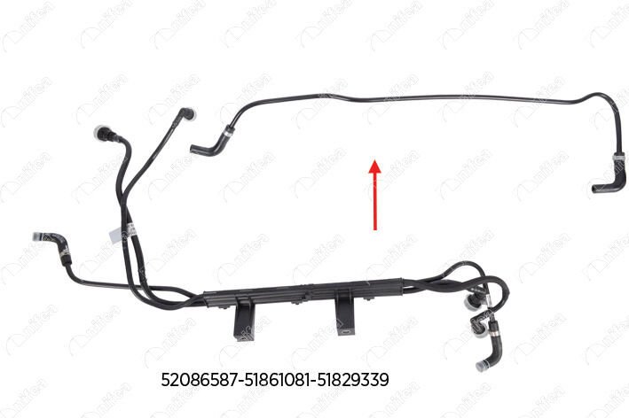 YAKIT BORUSU BRAKET HARİÇ EURO 5 DOBLO 1.3 D Multijet 10 >