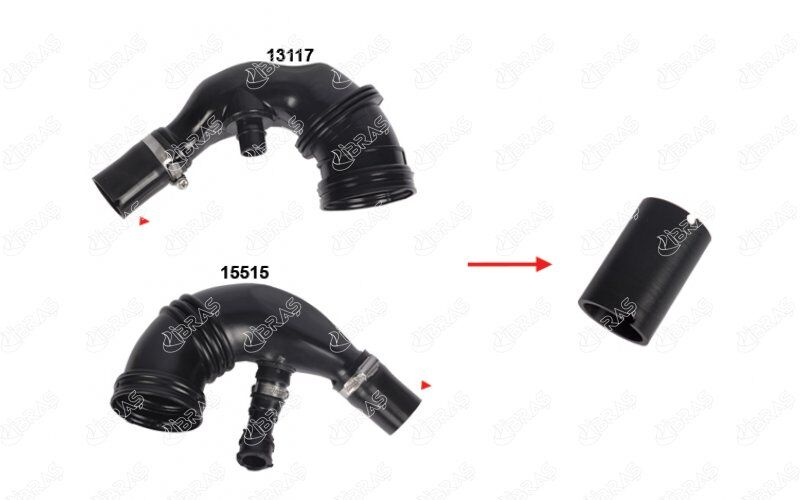 TURBO BORUSU HORTUMU FIORINO-LINEA 1.3 MTJ 07 35mm 6.5cm