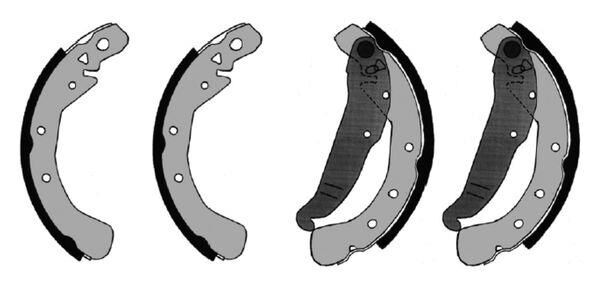 ARKA FREN PAPUÇ BALATASI ASTRA G 98-05 ASTRA H 04> COMBO C 01>