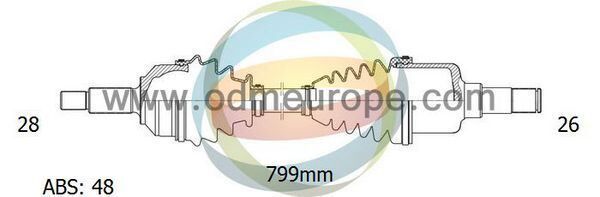 AKS SOL Transit 2.0Di 16v 2000-2006 MT A:28 C:795 B:26
