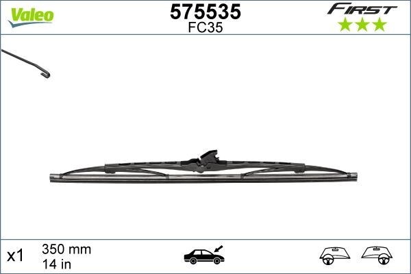 ÖN SİLECEK SÜPÜRGESİ TAKIM PASSAT VOLVO S70 V70 TRANSPORTER T4 530 530 mm  701998001-1392219-31276592