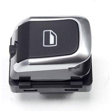 CAM AÇMA DÜĞMESİ TEKLİ KROM A4 08> A5 09> Q5 08>