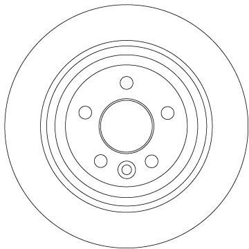 FREN DISKI ARKA MERCEDES W176 W246 C117 X156  A2464230112