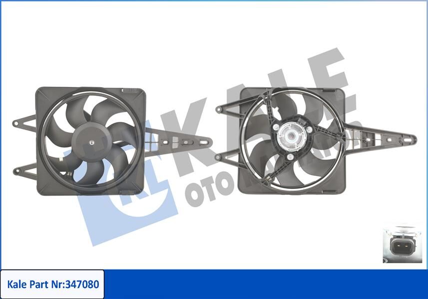 FAN MOTORU DAVLUMBAZLI FIAT TEMPRA-TIPO 1.4-1.6 KLİMASIZ  7615023-69402249-46524328