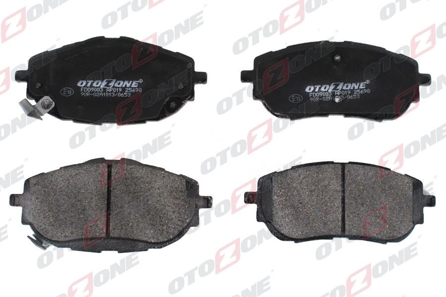 FREN BALATASI ÖN TOYOTA AURIS COROLLA 1.33L 1.6L 1NR-FE 1ZR-FAE NRE180 ZRE181 ZRE185 12>1.4L 1ND- FTV NDE180 12>