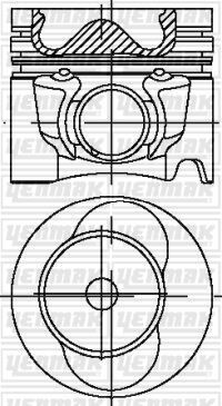 MOTOR PİSTON SEGMAN 0.50 LT35 TDI-VOLT 2.5 TDI